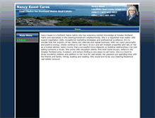Tablet Screenshot of nancykeast.mainelistings.com