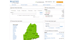 Desktop Screenshot of mainelistings.com