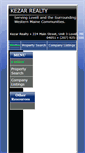 Mobile Screenshot of kezarrealty.mainelistings.com