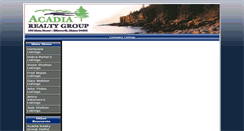 Desktop Screenshot of acadiarealtygroup.mainelistings.com